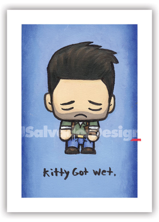 Illustration for article titled The Saddest Little Nathan Drake & Kratos I've Ever Seen